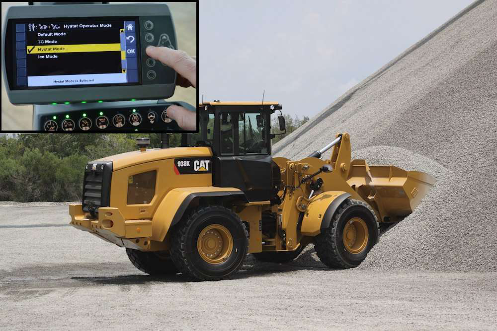 The Programmable Wheel Loader How The Caterpillar 938k Transforms From Pile Puncher To Finesse Machine With A Few Taps Equipment World The Programmable Wheel Loader How The Caterpillar 938k Transforms From Pile Puncher To Finesse Machine With A Few Taps Equipment World