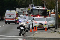 highway accident ambulance traffic