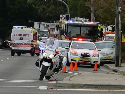 highway accident ambulance traffic