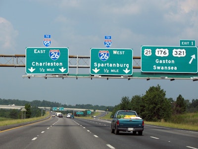Southern_terminus_of_I-77_at_I-26_in_Columbia,_South_Carolina