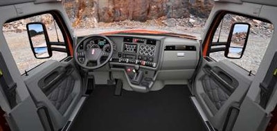 T880 interior