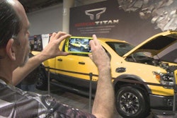 Titan XD poses for truck lovers who can’t wait for the Cummins-powered truck to hit the market later this fall. It’s a big hit with outdoorsmen.