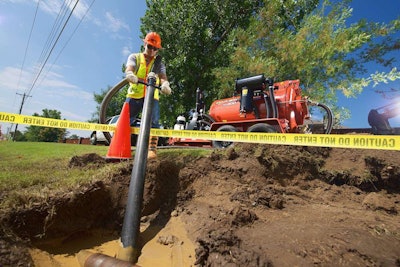 Ditch Witch MV800 mud vac