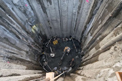 Bertha pit end