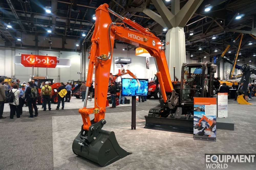 Reduced tail swing gives Hitachi ZX85USB-5 excavator the edge in Reduced tail swing gives Hitachi ZX85USB-5 excavator the edge in