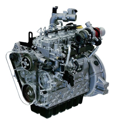 Doosan D24 4-cylinder turbo engine