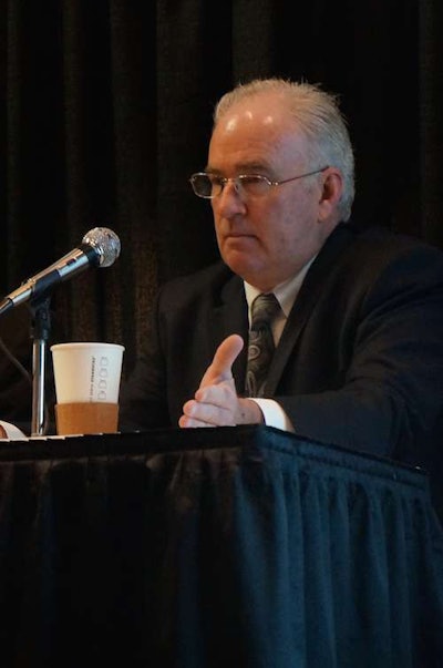 Sullivan speaks at World of Concrete 2015.