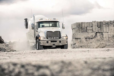 The mDrive HD now comes standard on the Mack Granite.