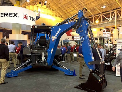 Terex TLB840R backhoe