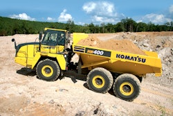 Komatsu HM400-5 articulated dump truck