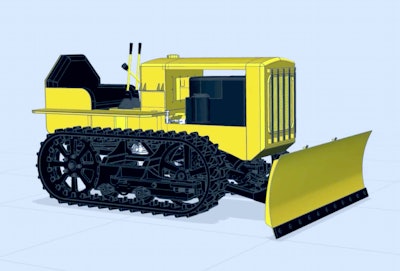 Mini Cat Model 22 CAD design