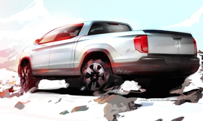 Next-gen 2016 Honda Ridgeline