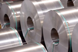 Rolls of aluminum