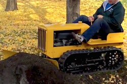 Ryan driving Cat Model 22 square