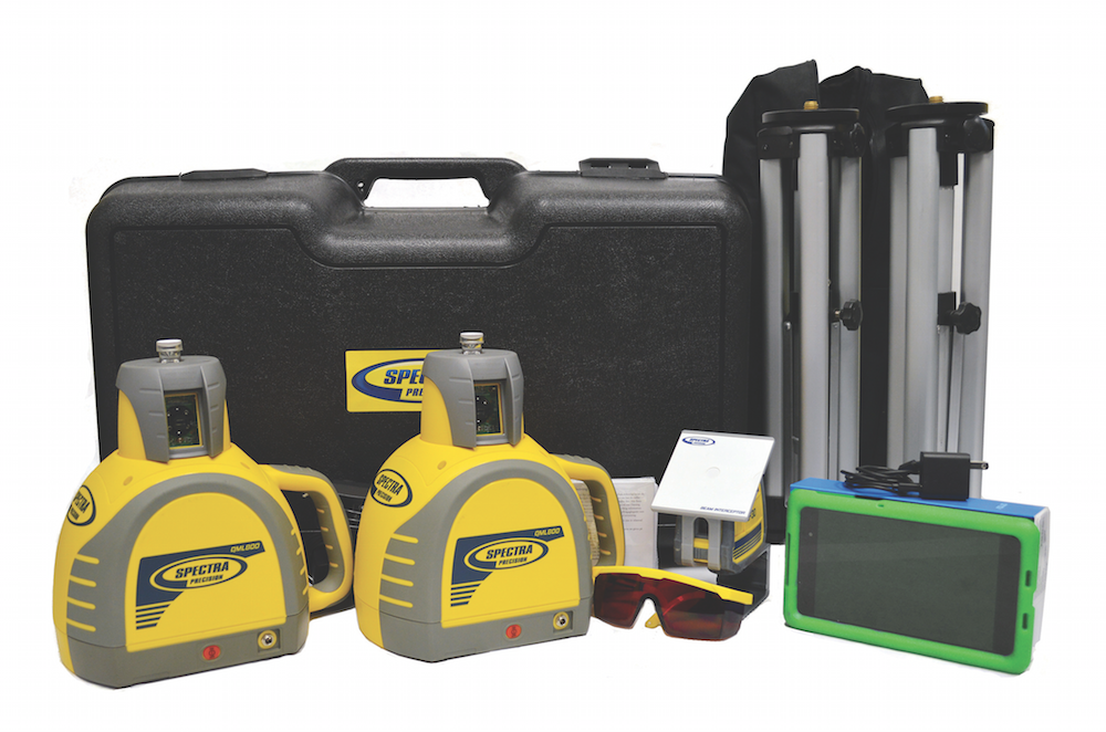 Trimble Spectra Precision QML800 quick mark layout