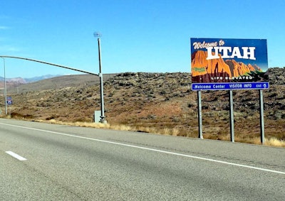 Utah Welcome highway
