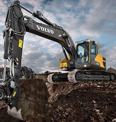 Volvo CE EC200E excavator