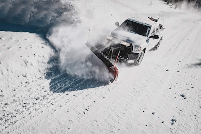 A variety of plow packages are tested to ensure maximum compatibility with aftermarket offerings.