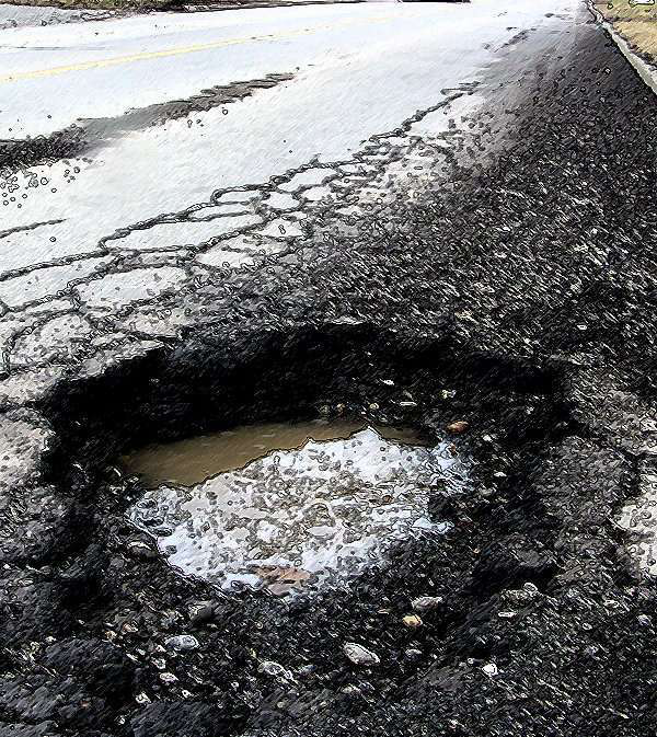 pothole city street special