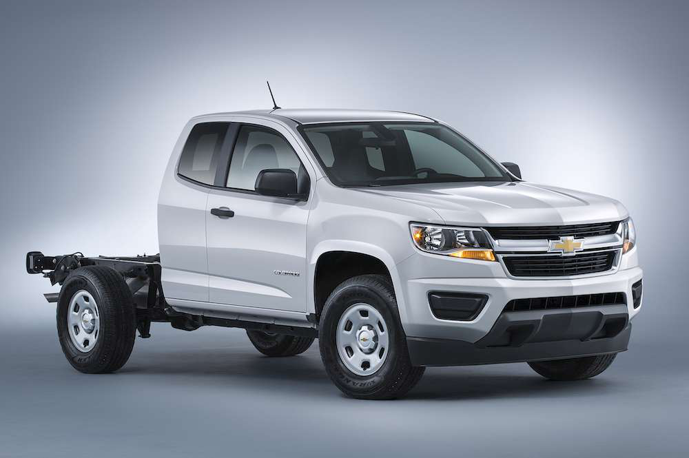 2015 Chevrolet Colorado box delete package
