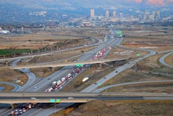 Lincoln Highway approaching Salt Lake City.