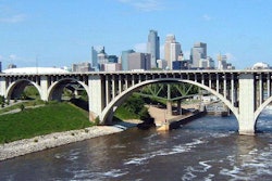 The Cedar Avenue Bridge in Minneapolis.