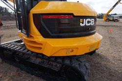 JCB 100C-1 compact excavator frame