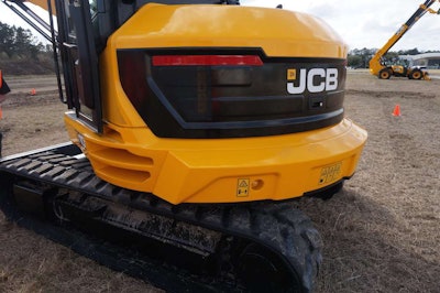 JCB 100C-1 compact excavator frame