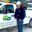 Larry Merle, Genesee Construction Service in Dansville, New York, our 2015 Contractor of the Year.