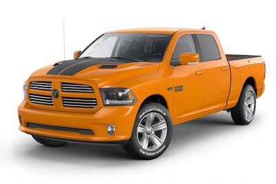 2015 Ram 1500 Ignition Orange Sport Crew Cab 4×4