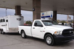 The 2015 Tradesman Got Better Than 17mpg Towing This 4,500 Pound Horse Trailer