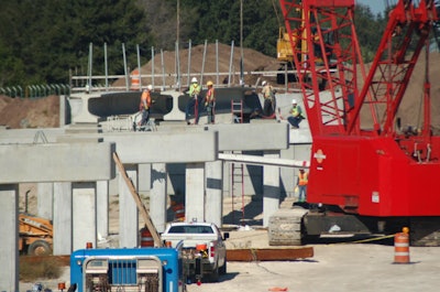Work continues on the Wekiva Parkway in this February 2015 update photo.