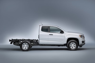 The box delete package – RPO order code ZW9 – is available on Colorado Work Truck 2WD extended cab models with the 305-hp 3.6L V-6.