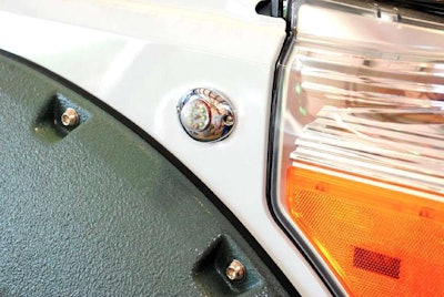 Whelen fender strobe