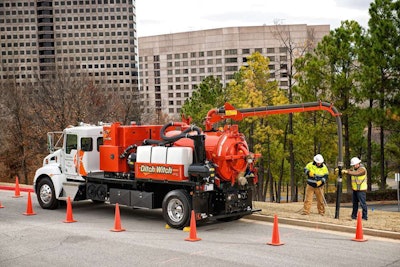 Ditch Witch FXT60 truck vacuum excavator