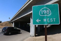 Caltrans has approved $2.9 million for the replacement of the bridge deck crossing over Hanford-Armona Road. Credit: Gary Feinstein/Hanford Sentinel