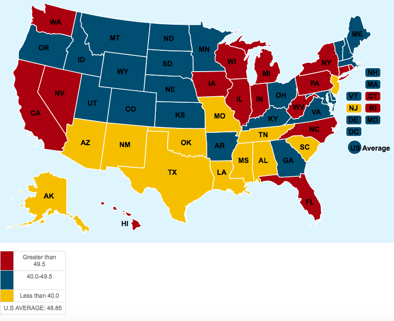 Pennsylvania Tops National Gas Tax Rankings | Equipment World