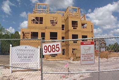 Ramirez fell four stories from the assisted living facility under construction seen in this still from WWSB footage.