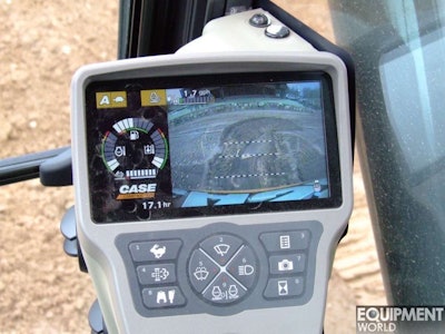 Case CE CX300D screen