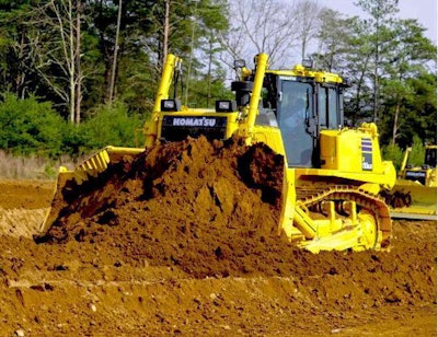 Komatsu D155AXi-8 iMC dozer