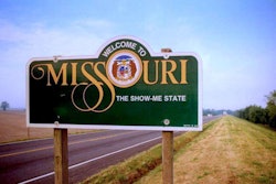 Missouri Welcome Sign