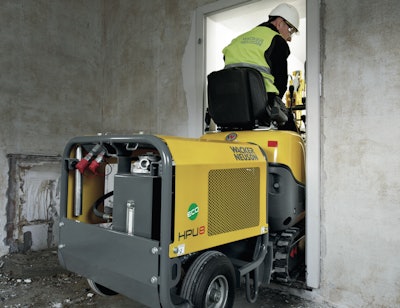 Wacker Neuson 803 dual-power compact excavator