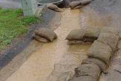 An example of poorly maintained storm water runoff control. Credit: EPA