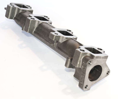BD Full Bore manifold lets exhaust move unrestricted end-to-end.