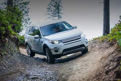 Land Rover’s Discovery Sport made the extreme section look easy and garnered the Premium Compact Utility Vehicle honors.