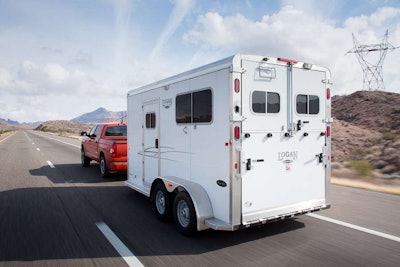 Fuel economy numbers were figured based on real-world highway driving while both towing and unladen.