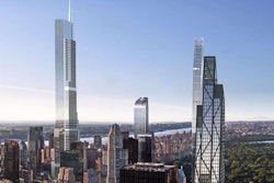 A rendering of the skyline should the Nordstrom Tower rise to the height of the plans Yimby reported. Credit: New York Yimby