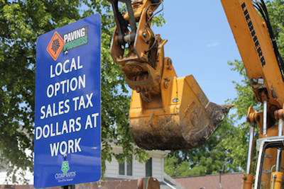 Cedar Rapids Paving for Progress
