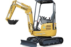 Kobelco SK17SR compact excavator