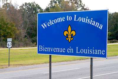 Louisiana-Sign